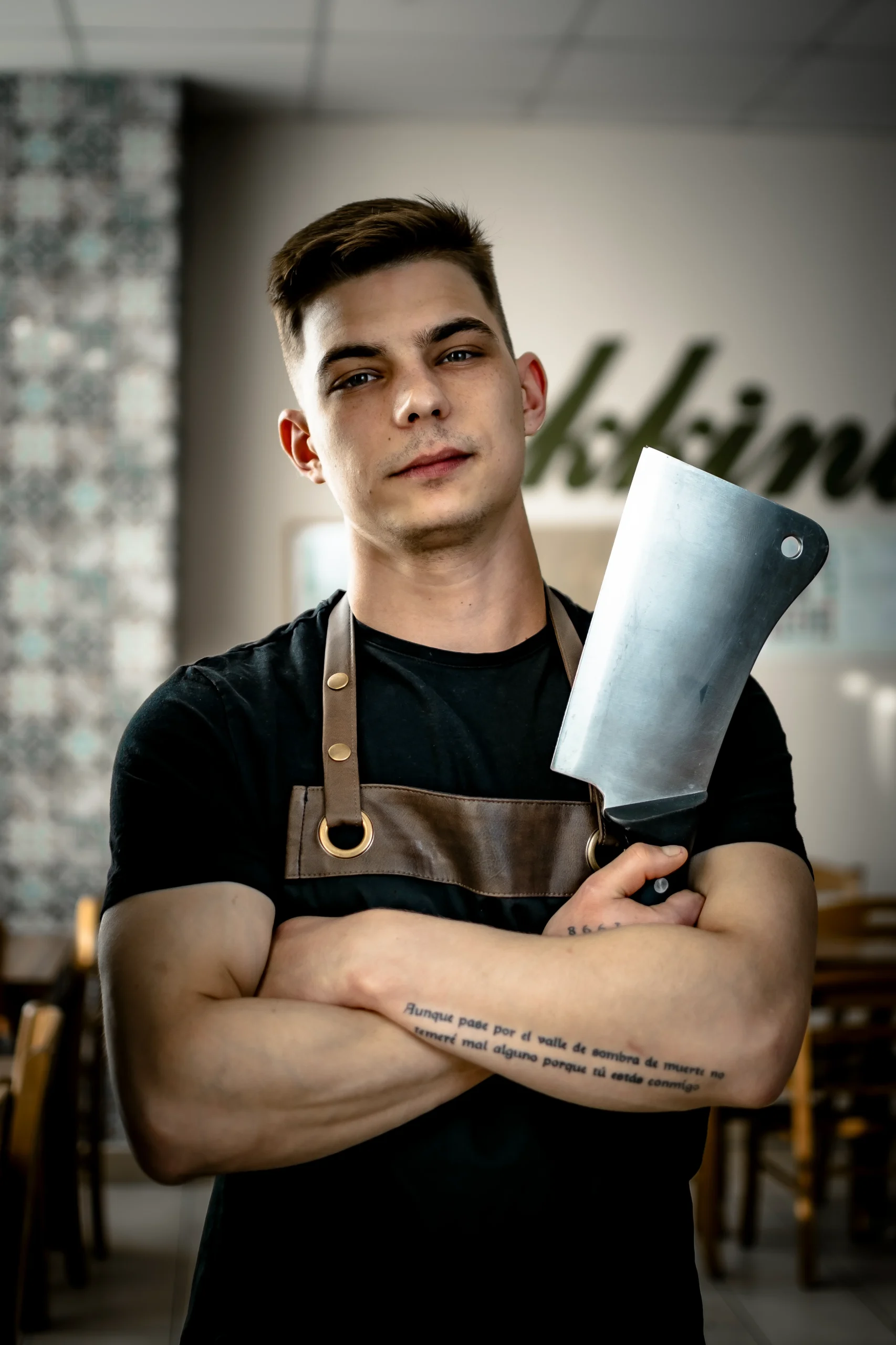 Pistit fotóztam a Cukkini étteremben